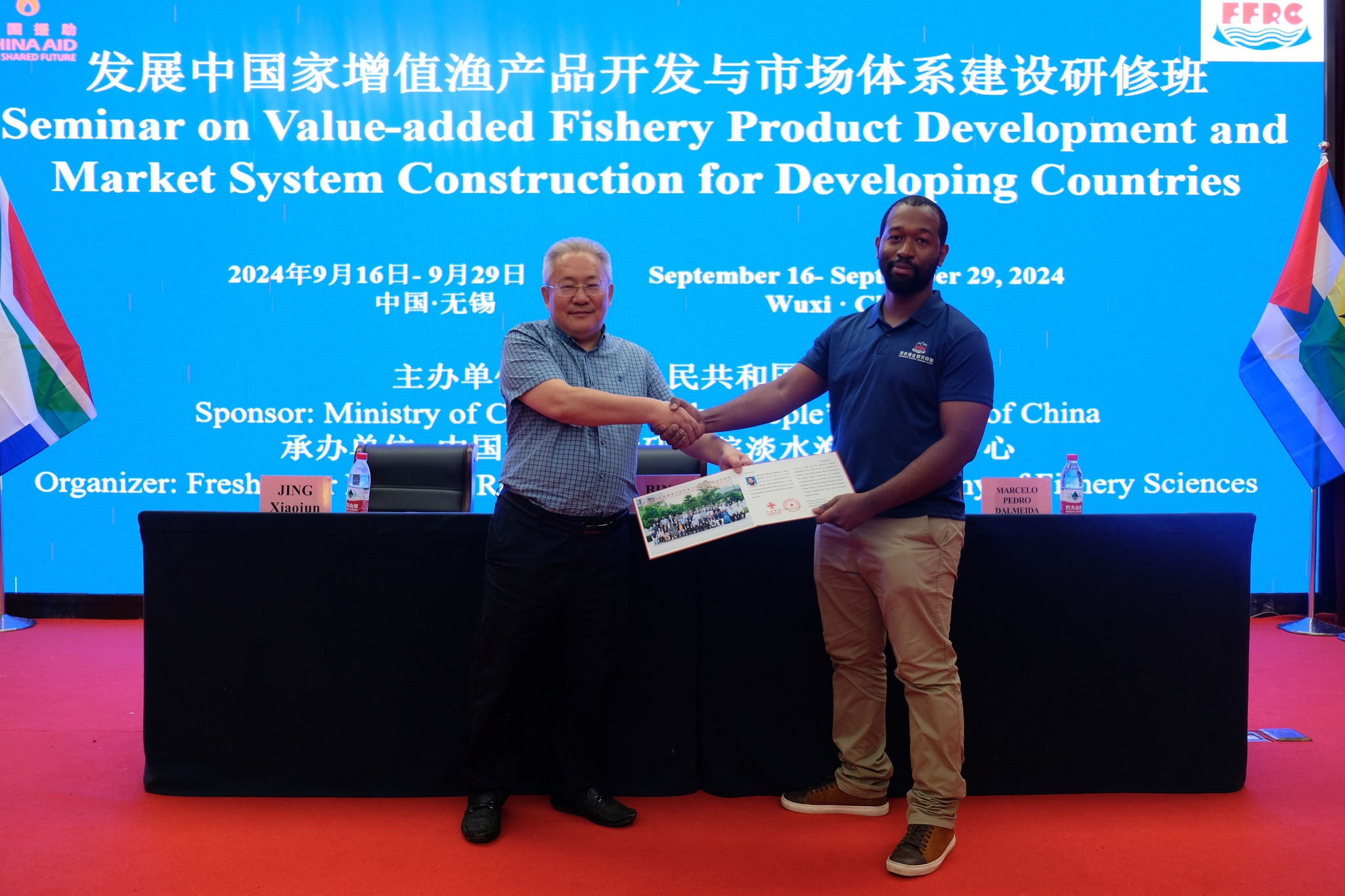 TM Farming Founder at Aquaculture Production Site Tanks